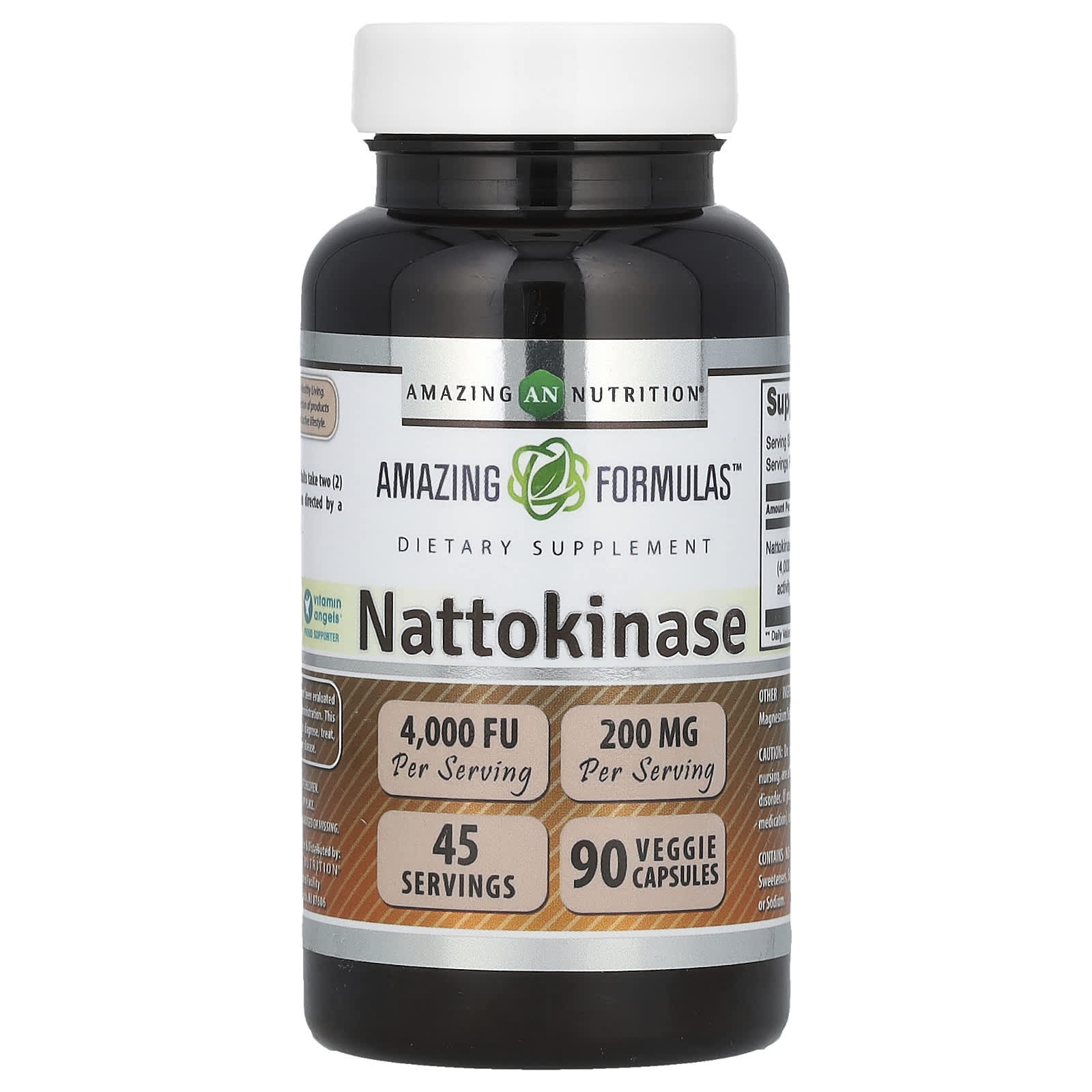 

Nattokinase, Veggie Capsules 90 (100Mg per Capsule)