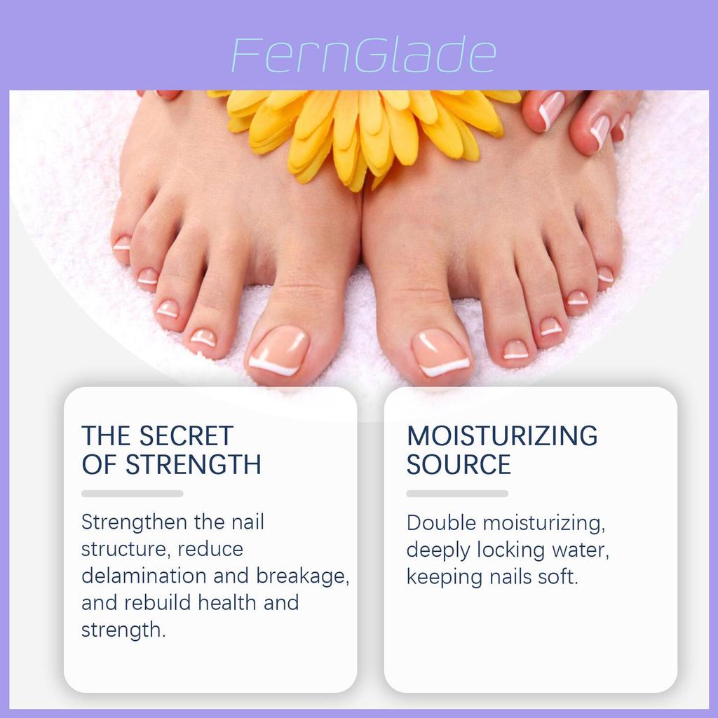 Ouhoe Nourishing Nail Repair Essence For Healthy Strong Clean Nails And Toenails