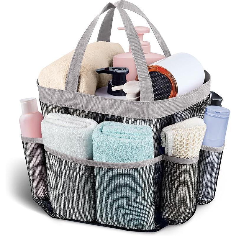 S9253 Portable Mesh Shower Caddy Bag - New Style Wash Bag