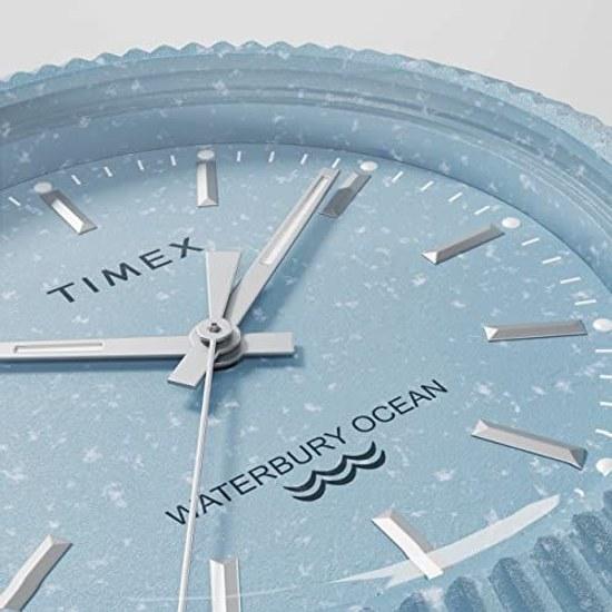 TIMEX Waterbury Ocean 37MM TW2V33200 Unisex Quartz Blue Sustainable Watch