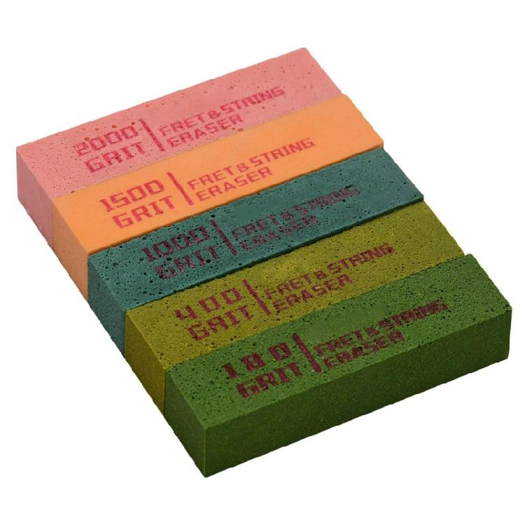 Fret Erasers for Guitar, Suitable for Guitar Strings and Fret Polishing Erasers