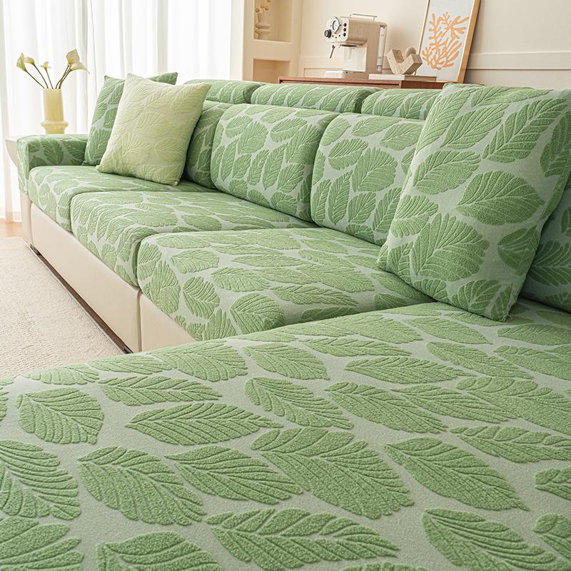 

Elastic Sofa Cover High Quality Anti-Slip Sofa Cushion Topper Pet Friendly Sofa Cover 3 Seat Half-Pack Sofa Cushions Cover Back Cushion (S) зелёный