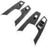 Car Interior Door Armrest Window Switch Panel Cover Trim Carbon Fiber Style Replacement for Kia EV6