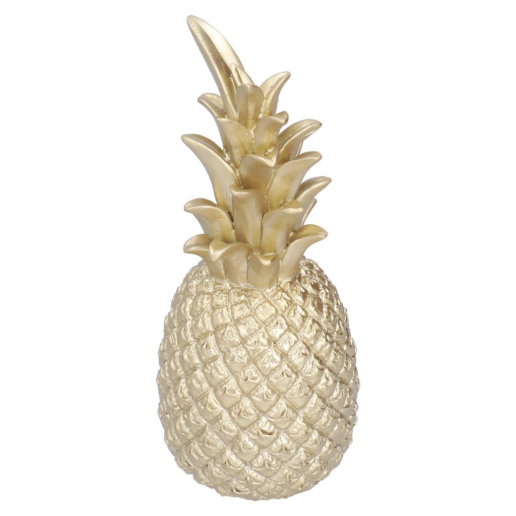 Kunstharz Ananas Dekoration Haushalt Dekorative Ananas Nordische Heim Schreibtischdeko DekorationGold, Mittel