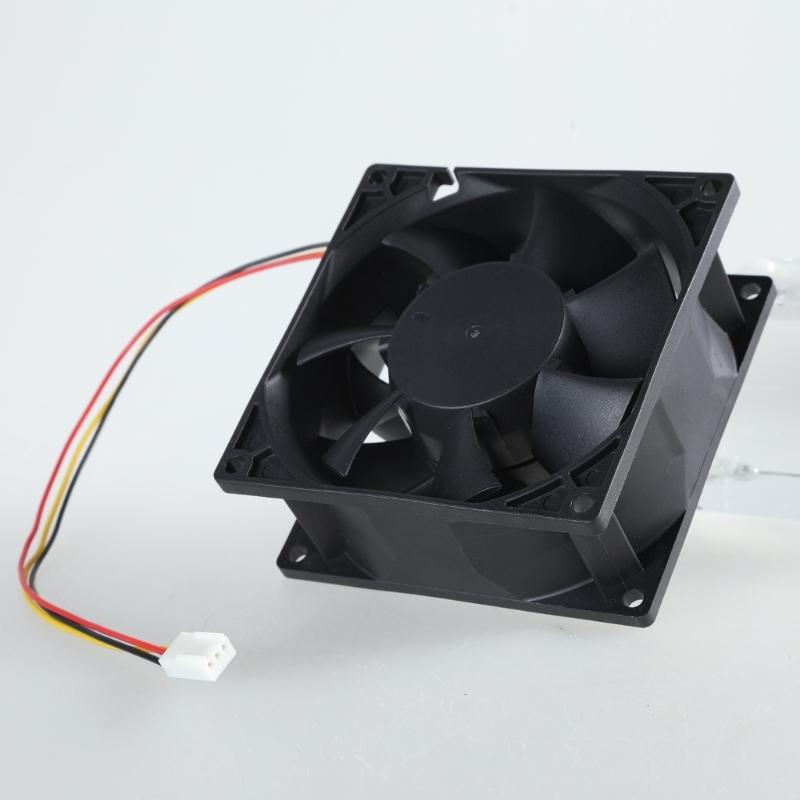 24V Cooling Fan 9x9cm FFB0924EHE 4800RPM With Temperature Monitoring Alarm Function for Computer/Server Radiator