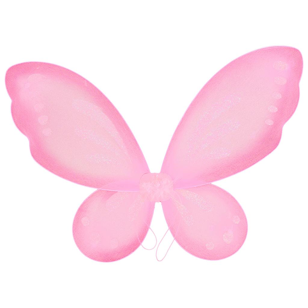 Girls Sparkling Fairy Angel Sheer Wings for Kids Photography Masquerade Halloween Christmas Party Cosplay Costume