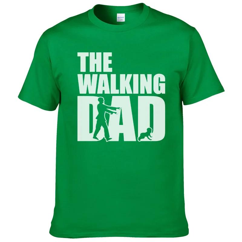 2023 Men's Summer Cotton T Shirts Printed The Walking Dad Tshirt Hip Hop Blouse Men's Sportswear T Shirt Men Harajuku Tops #307