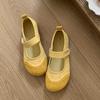Fashion SUOJIALUN 2025 New Brand Women Flat Shoes Fashion Mix Color Ladies Elegant Mary Jane Shoe Soft Flat Heel Outdoor Dress Single Sh