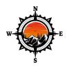 Compass Car Sticker Vinyl Decal Waterproof Rear Window Motorcycle Camper Bumper Truck Laptop Decoration X08