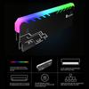 Jonsbo NC-1 RAM Heatsink Cooler RGB 256 Color PC Memory Cooling Vest Heat Sink Radiator For DDR DDR3 DDR4 Desktop PC Ram Memory