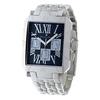 Chronograph Watch Quartz Metal Belt Sm-717-bksv Men's White