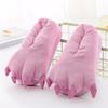 Tier Kigurumi Hausschuhe für Kinder Erwachsene Pyjama Schuhe Cartoon Einhorn Dinosaurier Winter Warme Krallen Schuhe