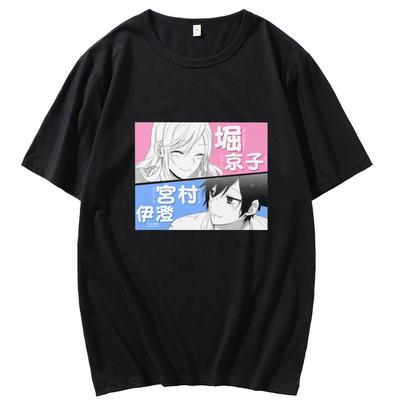 Hot Anime Horimiya T Shirt Men Summer Short Sleeve T-shirt Men Hori San To Miyamura Kun Oversized Men's T-shirts Fashion Casual Top