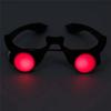 2PCS Halloween Horror Red Eye Glasses Props Funny Personality Scary Horror Glassesparty Tricky Eyes Cosplay Prop Glow-B61B