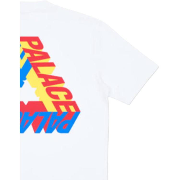 Palace P-3D T-Shirt Unisex Tops White P12TS030
