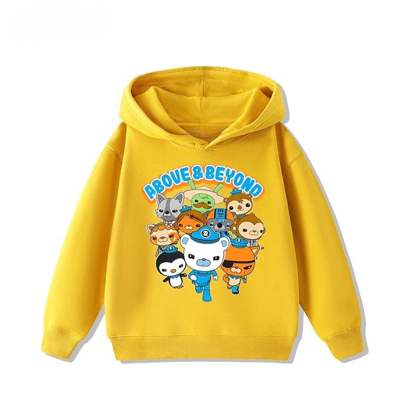 Children's Hooded Sweatshirt for Autumn and Winter Is Warm and Cute It's A Casual Children's Top