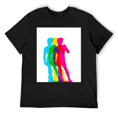 David Is Pop! T-Shirt Graphic Shirts T-shirts Oversize Baggy Shirts Funny T-shirts Mens T Shirts Casual Stylish