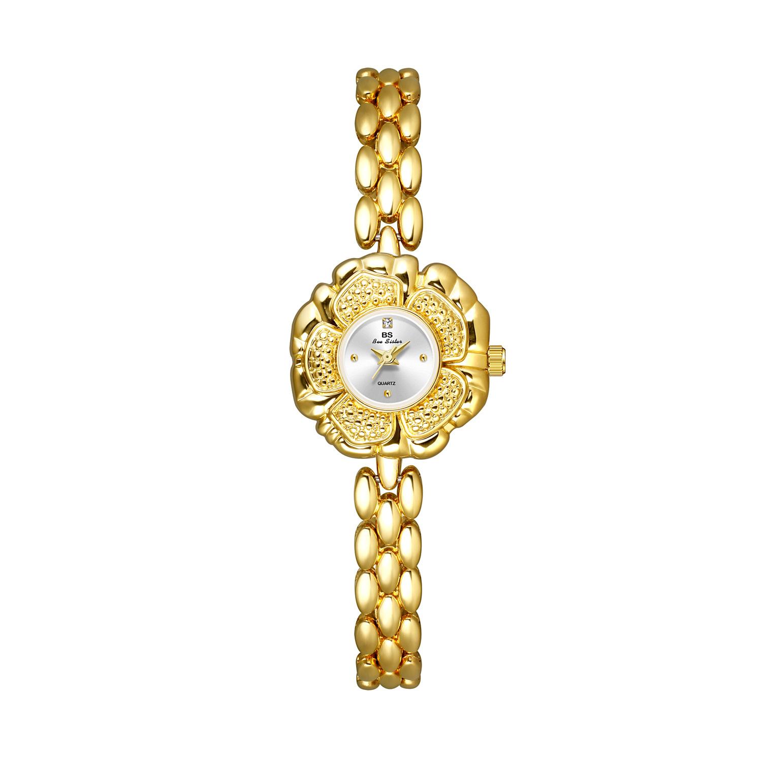 

Женские часы бренда Light Luxury Medieval Gold Camellia браслет наручные часы водонепроницаемые женские модные кварцевые часы подарок