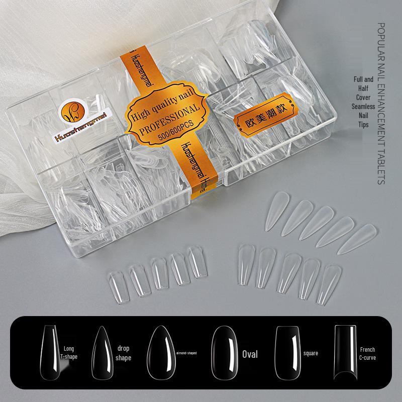 

HSM Ultra-Thin Matte Foldable No-Trace Dual-Use Trapezoid Nail Patches