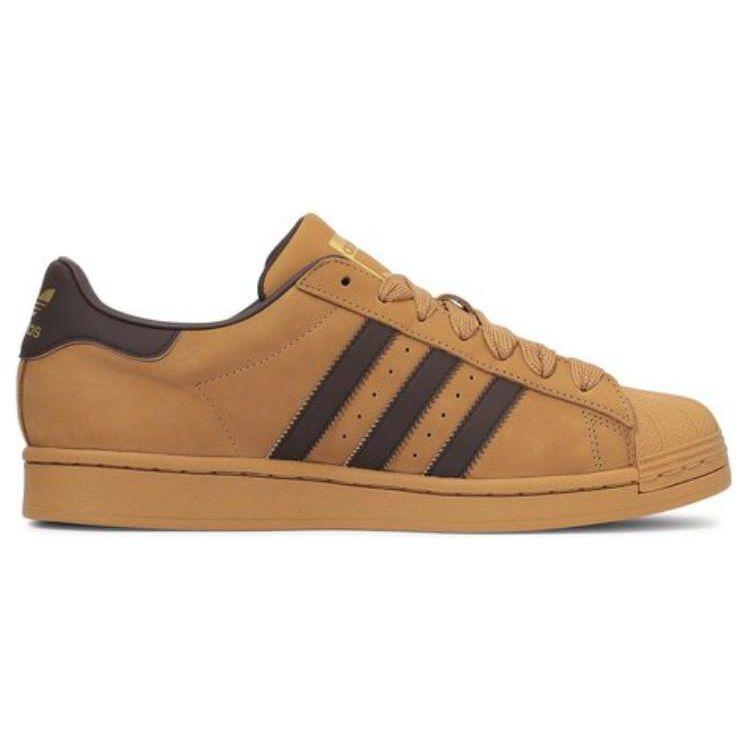 adidas Originals Superstar Pohodlné nízké tenisky Unisex tenisky Hnědé ID0993