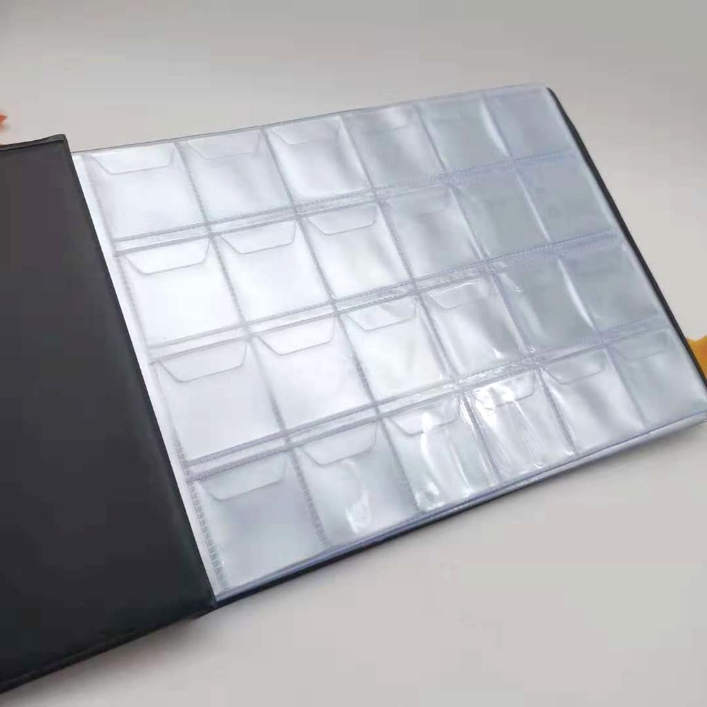 240 Coin Collection Album for Ancient Coin Currency Collection Supplies with Protective Cover Vintage Coin Storage Album