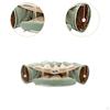 2 In 1 Cat Tunnel Bed Activity Center with Removable Washable Mat for Outdoor