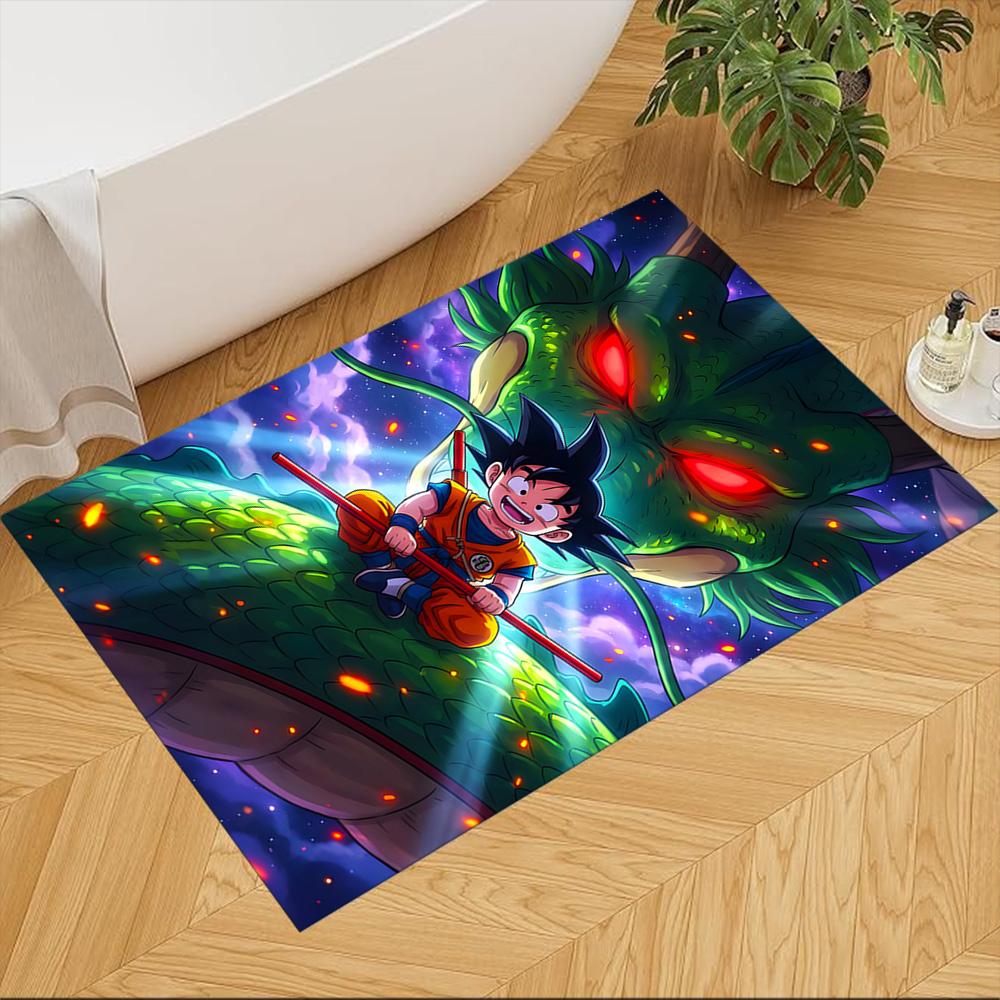 Super Saiyan Energy Blast Non-Slip Home Carpet Design for Office Decor Living Room Bedroom Gift