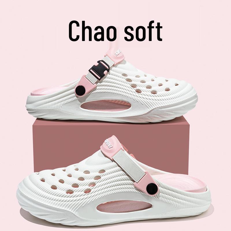 2025 Heren Zomer Strand Sandalen met Dikke Zool en Gesloten Teen