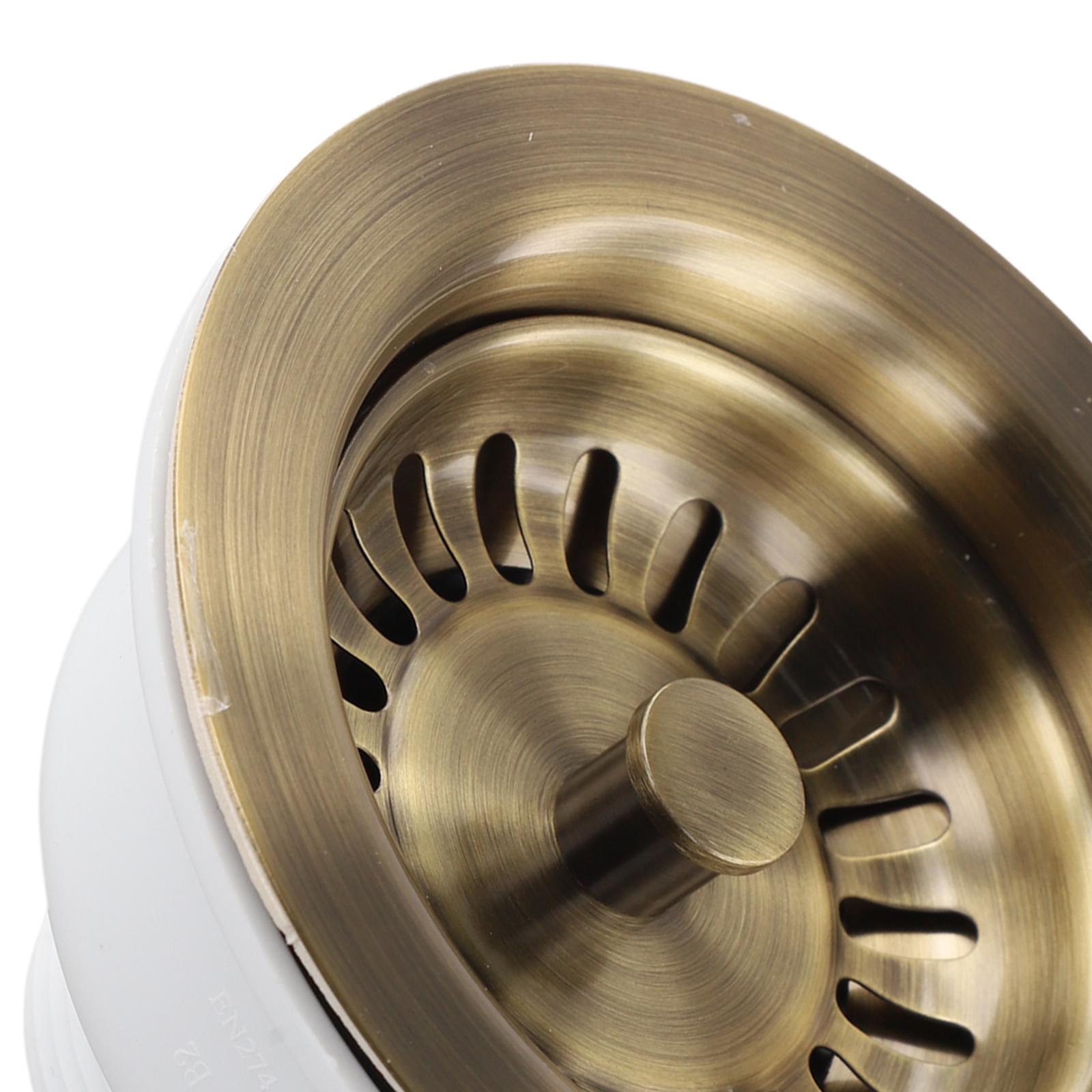 

Efficient Drainage Waste Drainer PVD Copper Plating Kitchen Sink Basket Strainer Mm Launching Diameter Waste Drainer Accessory China Mainland