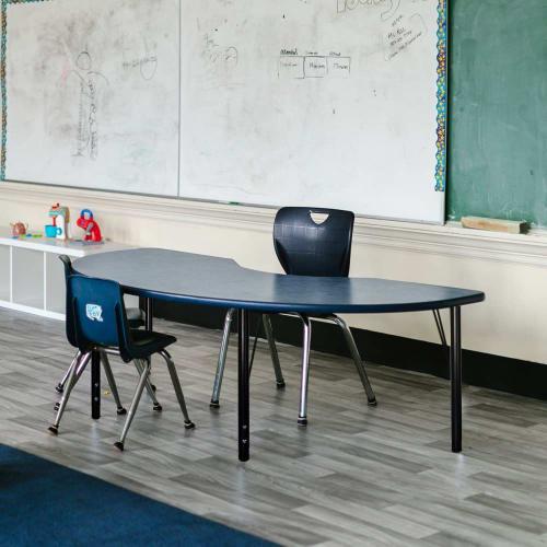 QLLY Extendable Table Legs, Round Iron Pipe, Height Adjustable, 4.2cm Diameter, Durable and Heavy-Duty, for DIY Furniture, Chair Legs, Replacement Leg