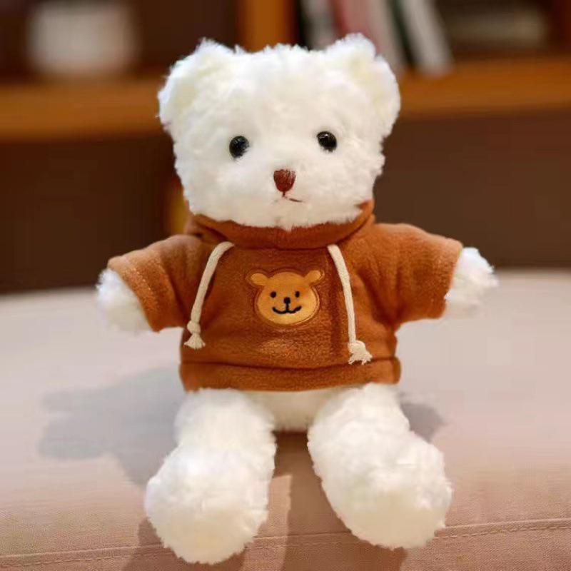 Cute Plush Panda Teddy Bear Doll In Clothes - Small Children's Gift Toy