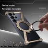 Samsung S25 Ultra Z-Type Metal Heat Dissipation Rotating Phone Case