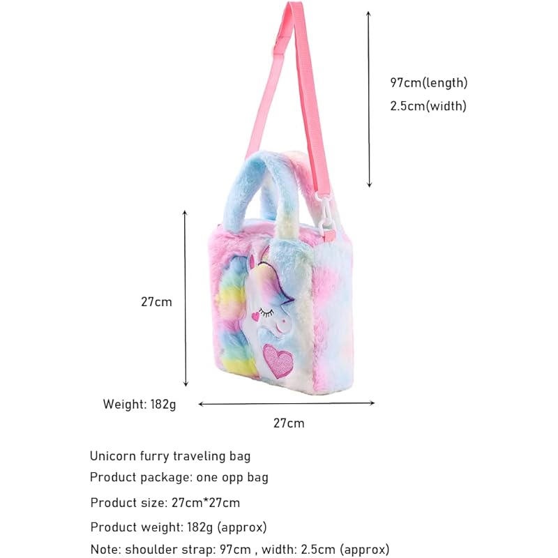 

ADISA Toddler Bag Princess Cute Crossbody Handbags Gift for Girls (Baby Pink) F розовый