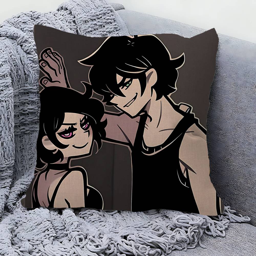 

Игра Гроб Энди и Лейли Подушка Аниме Подушка Диван Кровать Подушка для головы Наволочка Чехол для подушки 45x45 см Мода 12x12Inch