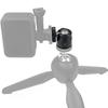 Mini Ball Head for GoPro for Osmo 360° Rotatable Aluminum Alloy 1/4 Screw LED Video Light Phone DSLR Camera Monopod Tripod Head
