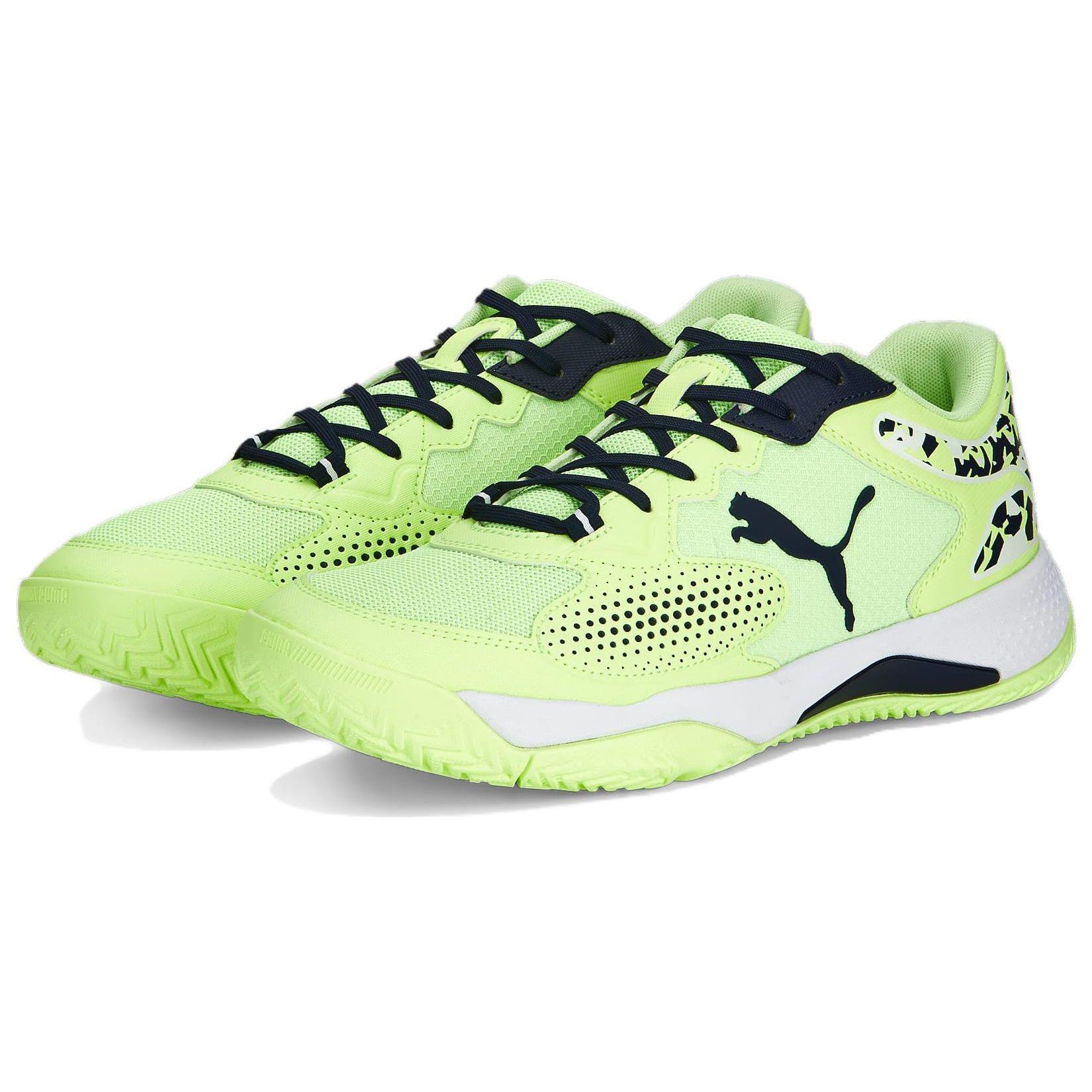 Puma Solarcourt RCT Padel Fast Yellow Camo Мужские кроссовки Темно-белые 107296-01 42 — фото 2