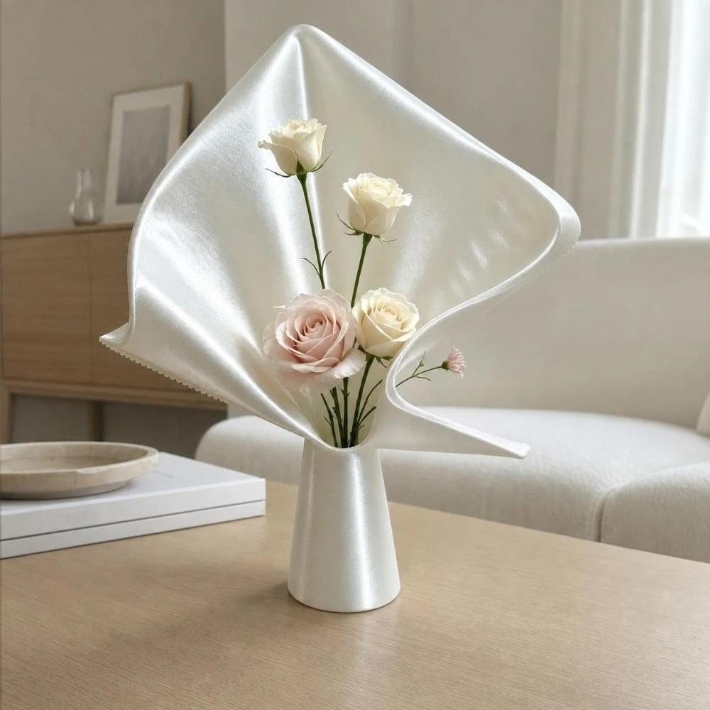 Nordic Style Flower Bouquet Vase Irregular Desktop Flower Vase Flower Display Container Gift