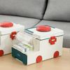 Ambulance Shape Sundries Storage Boxs Large Capacity Pill Box Case  Medical Classification