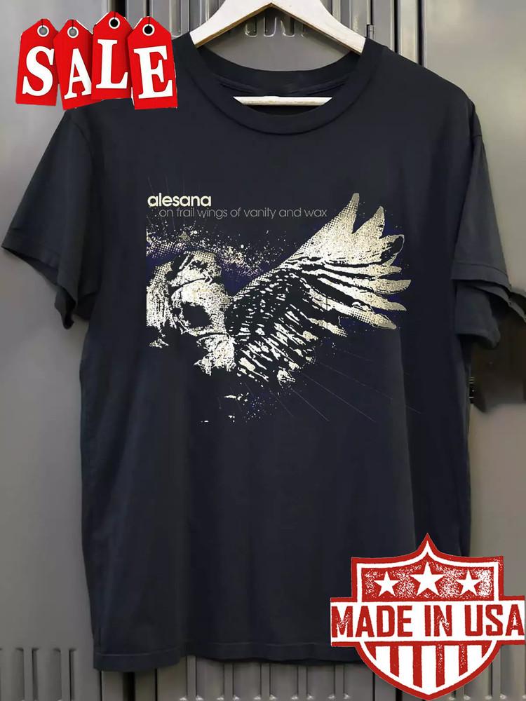 НОВАЯ Популярная Группа Alesana Черная Унисекс Все Размеры Футболка Унисекс Футболка XXL