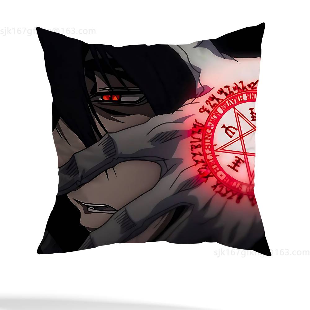 Наволочка Alucard H-Hellsing, противопылевая, с потайной молнией, из шелковистого короткого плюша, чехол для диванной подушки 12x12Inch