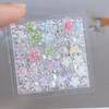 Floral Pearl Floral Nail Decorations White Crystal Nail Accessories Nail Art Charms  for Nail DIY