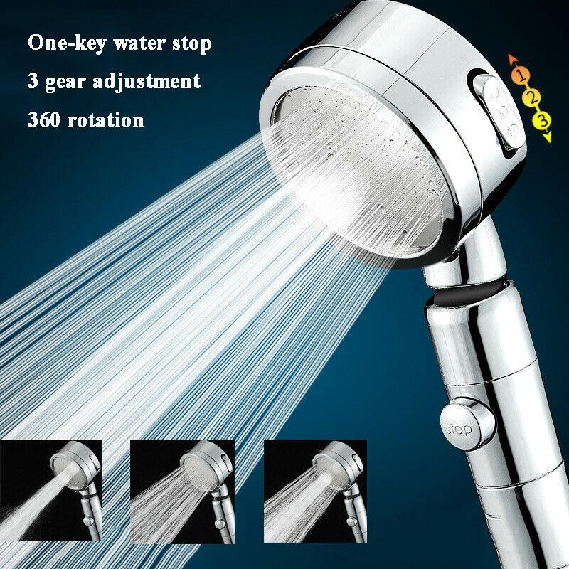 Universal Shower Head High Pressure Rain Bath Showers Adjustable Water Saving Showerhead Luxury For Home Hotel Bathroom Sprayer
