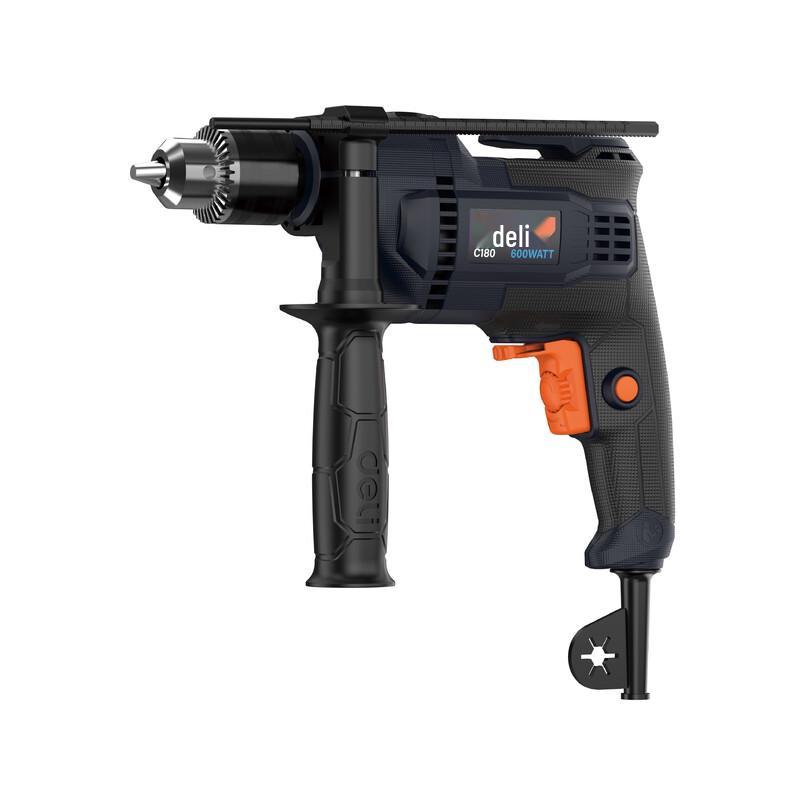 

Deli 600W 220V Corded Impact Electric Drill CN plug (adapter included)