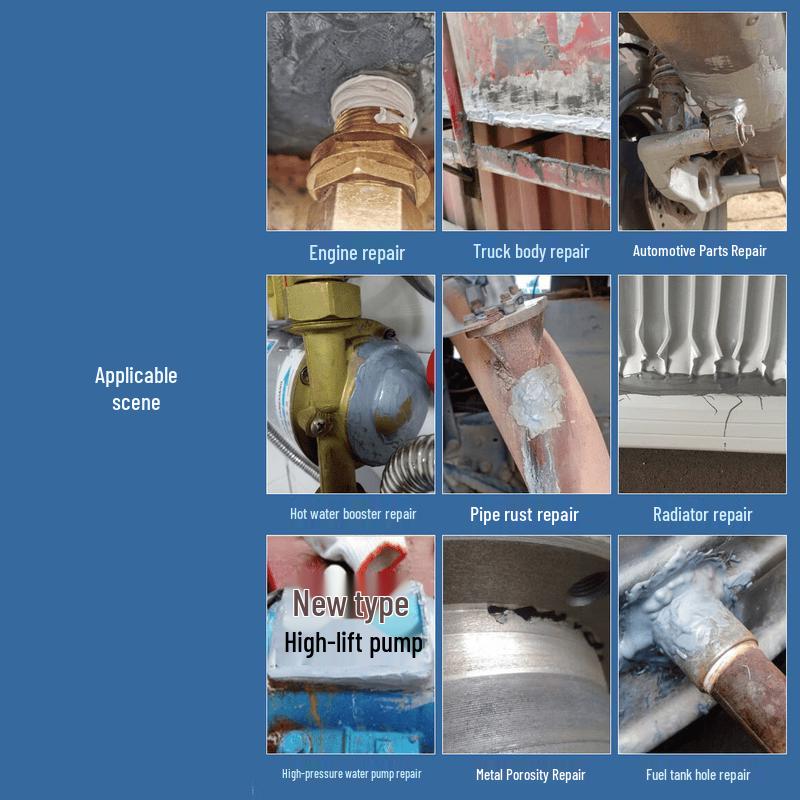 Strong No-Weld Metal Repair AB Epoxy Adhesive