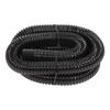 Bilge Pump Hose Plumbing Kit Thru Hull Fitting 1‑1 8in Dia 6.6ft Long PVC Hose 2pcs Clamp for Boat