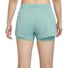 Nike Dri-Fit Logo Quick-Dry Breathable Mid-Rise Two-In-One Running Shorts Women shorts DX6013017