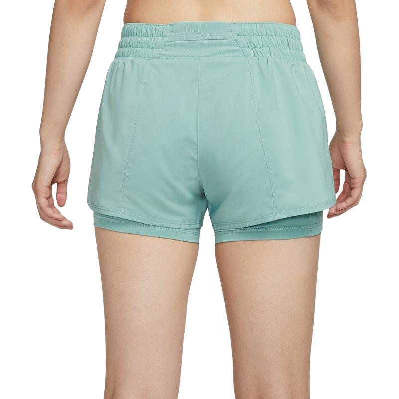 Nike Dri-Fit Logo Quick-Dry Breathable Mid-Rise Two-In-One Running Shorts Women shorts DX6013017