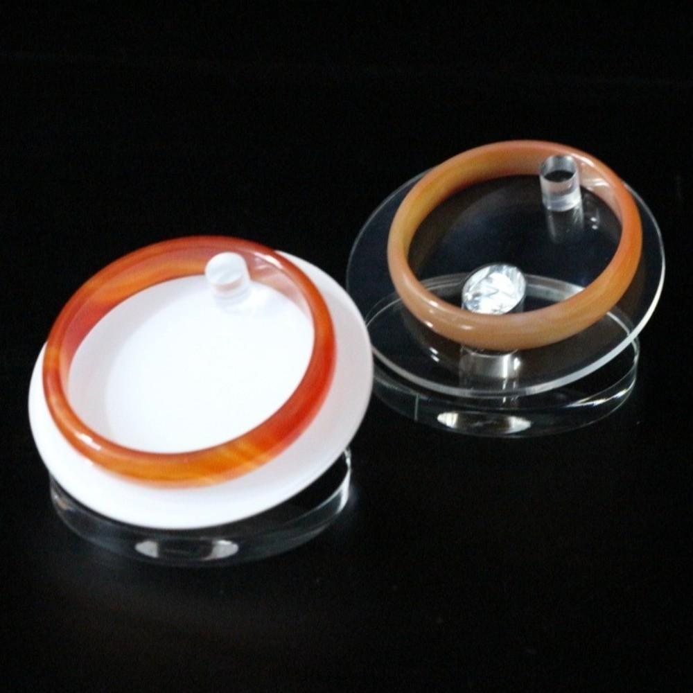 Transparent Bracelet Organizer Acrylic Watch Display Rack Fashion Jewelry Storage Tray