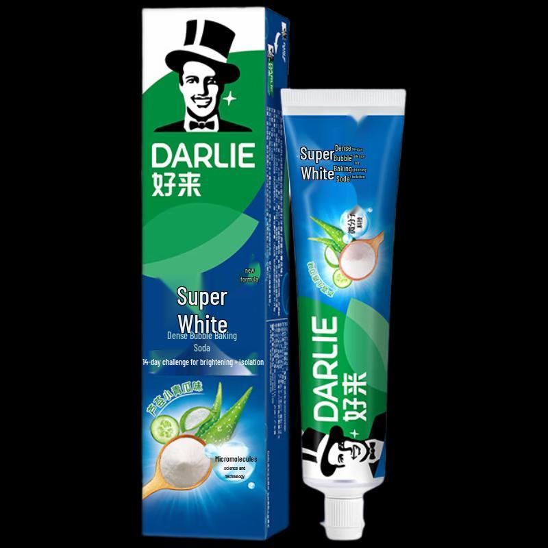 

Darlie Ultra White Baking Soda Toothpaste with Aloe & Cucumber, 5-Pack