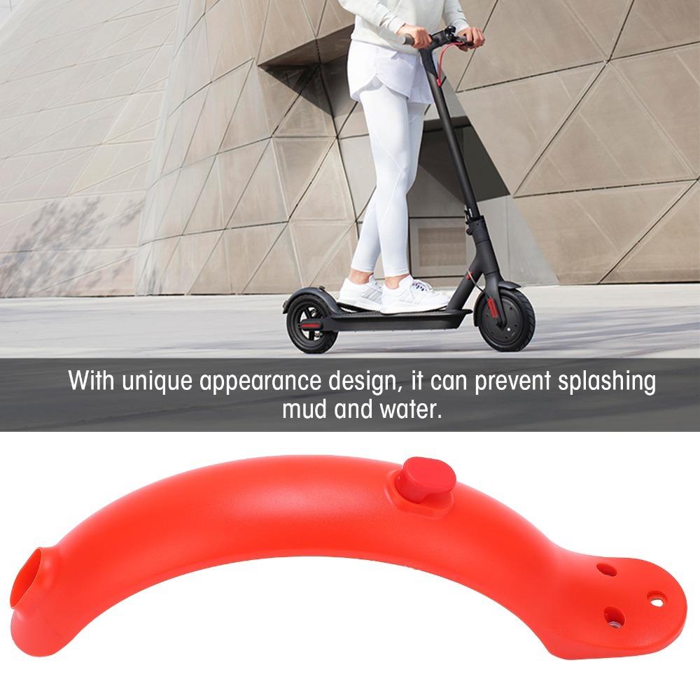 ABS Rear Mudguard Scooter Mudguard Bracket for Xiaomi Mijia M365 Scooter Replacement Use